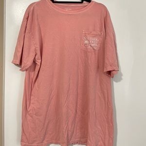 Southern fried cotton oversized t shirt